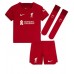 Cheap Liverpool Chamberlain #15 Home Football Kit Children 2022-23 Short Sleeve (+ pants)